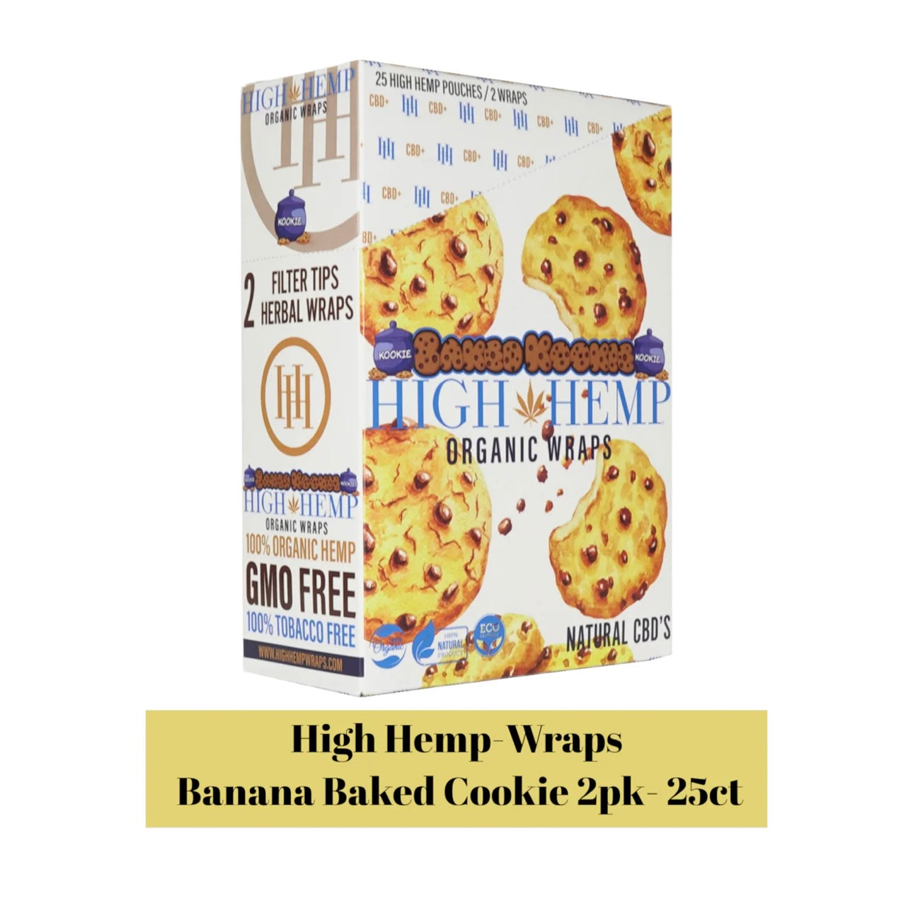 High Hemp Wraps 25ct - A1 WHOLESALE LLC