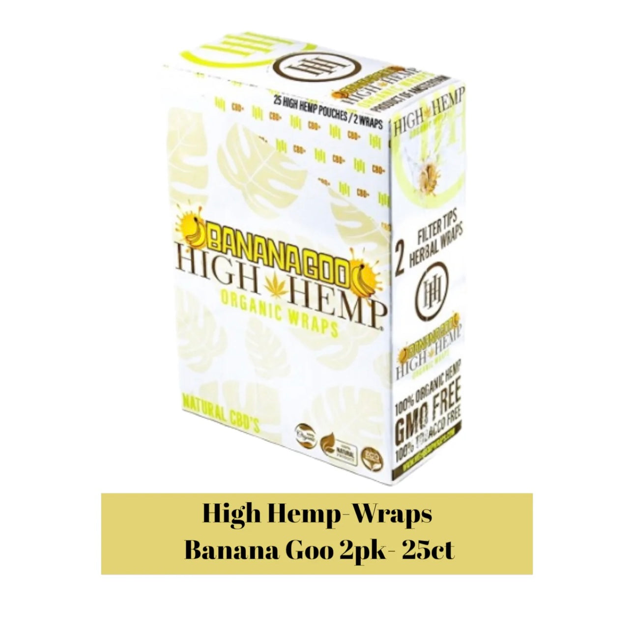 High Hemp Wraps 25ct - A1 WHOLESALE LLC