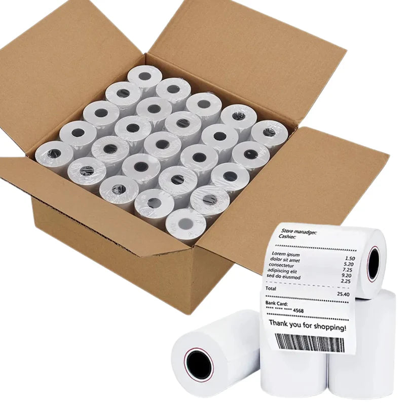 THERMAL RECIEPT ROLLS 50’-50ct - A1 WHOLESALE LLC