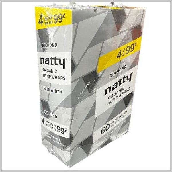 Natty Hemp Wraps 15ct - A1 WHOLESALE LLC