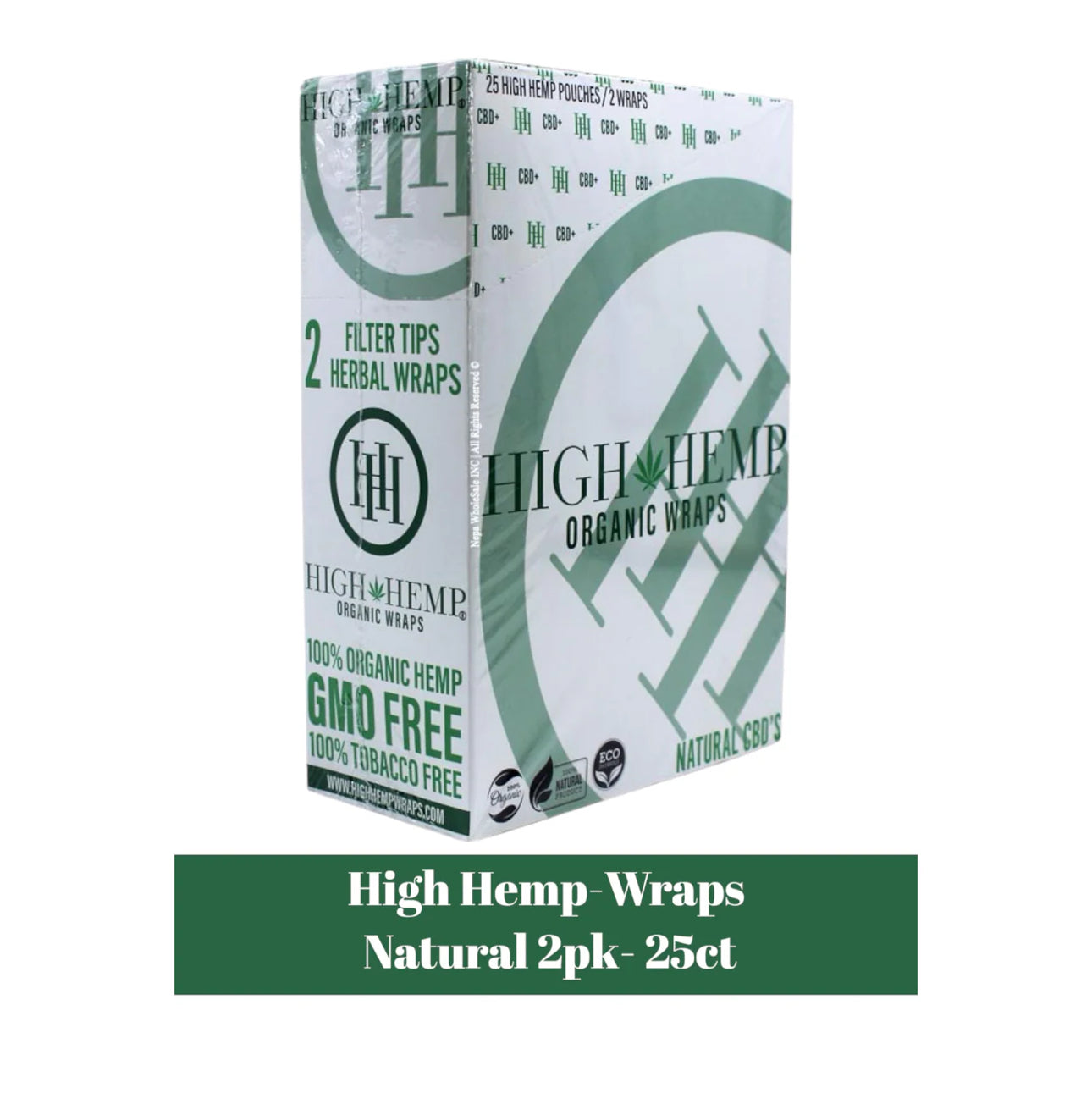 High Hemp Wraps 25ct - A1 WHOLESALE LLC