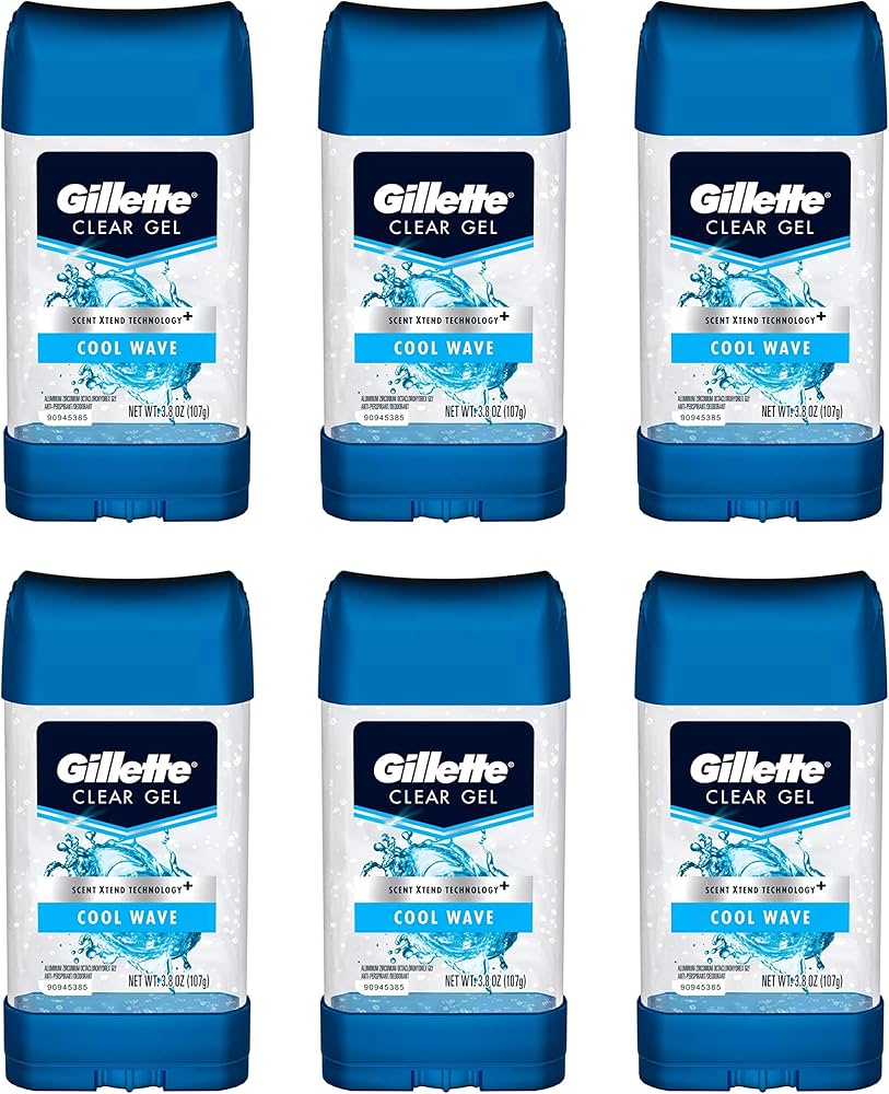 Gillete Mens Deodrant 6ct - A1 WHOLESALE LLC