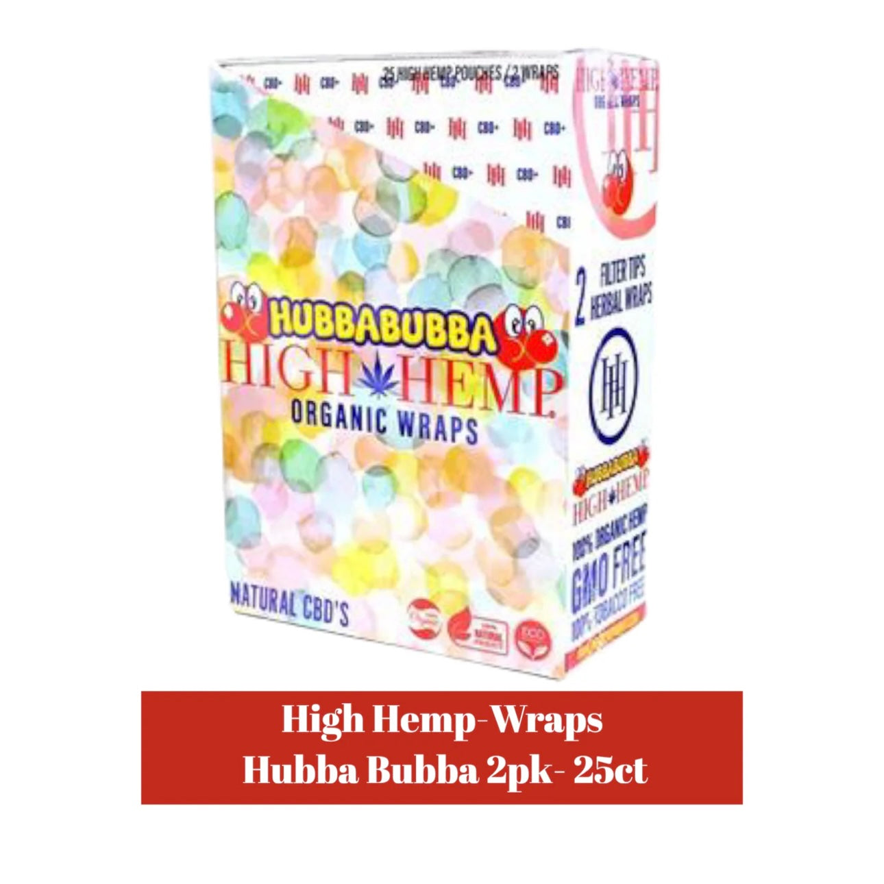 High Hemp Wraps 25ct - A1 WHOLESALE LLC