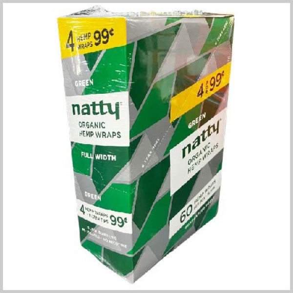 Natty Hemp Wraps 15ct - A1 WHOLESALE LLC