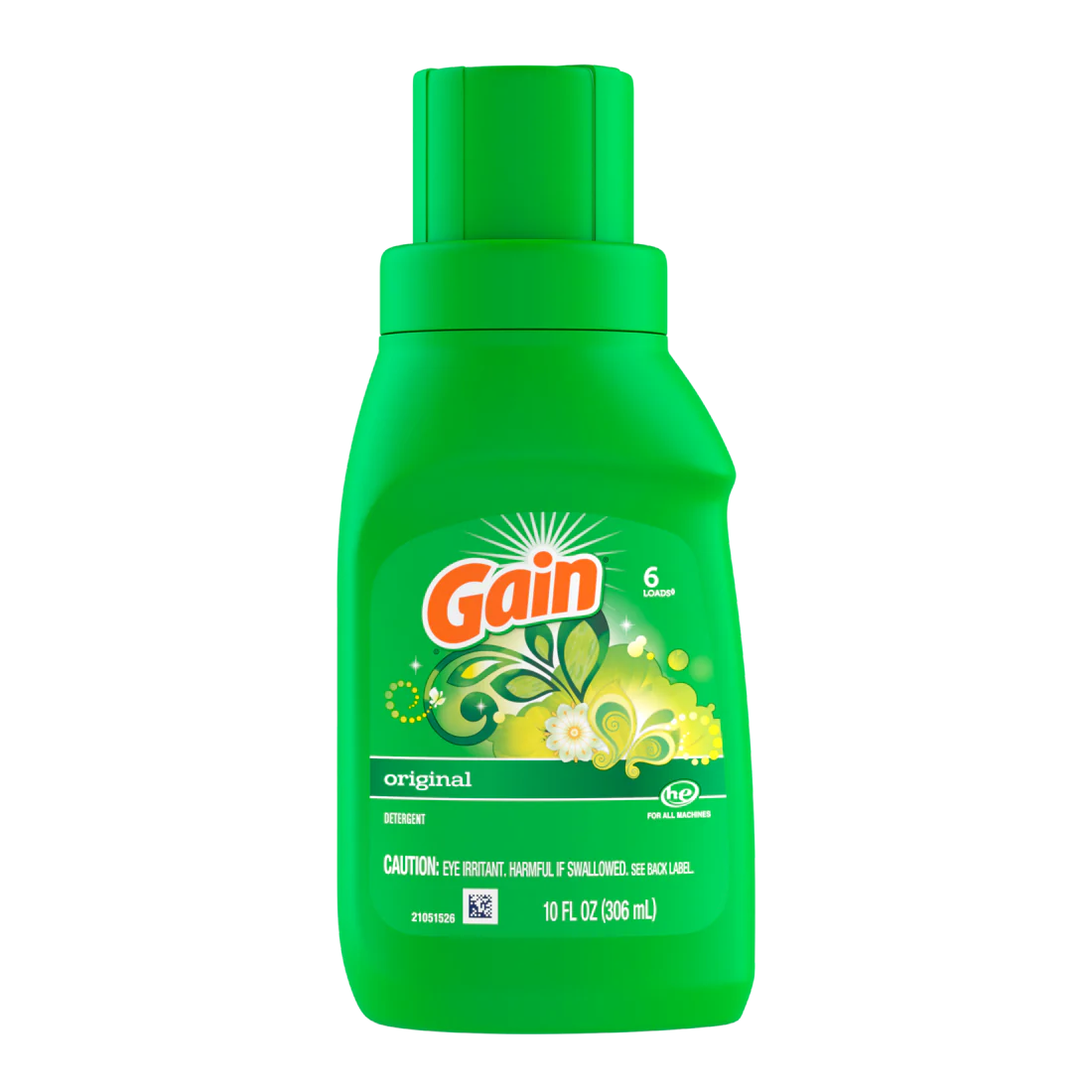 Gain Liq 2X Original 6 loads - 10oz/12pk - A1 WHOLESALE LLC