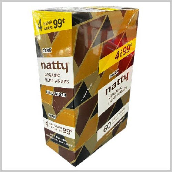 Natty Hemp Wraps 15ct - A1 WHOLESALE LLC
