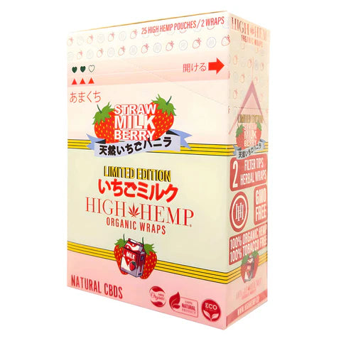 High Hemp Wraps 25ct - A1 WHOLESALE LLC