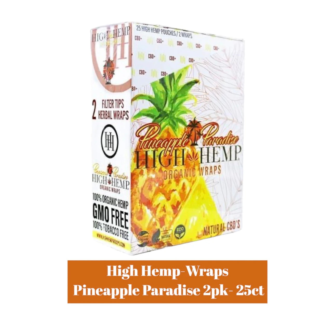 High Hemp Wraps 25ct - A1 WHOLESALE LLC