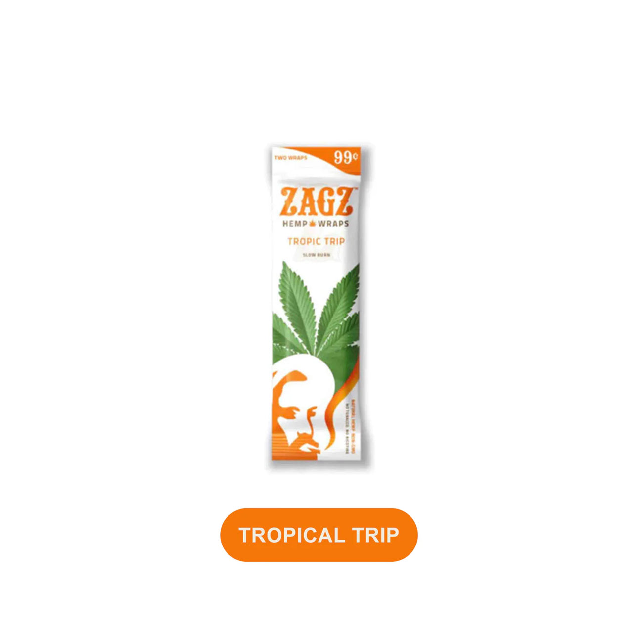 Zagz Hemp Wraps 2pk / 25ct - A1 WHOLESALE LLC