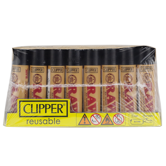 RAW Lighters Clipper 48ct Display - A1 WHOLESALE LLC