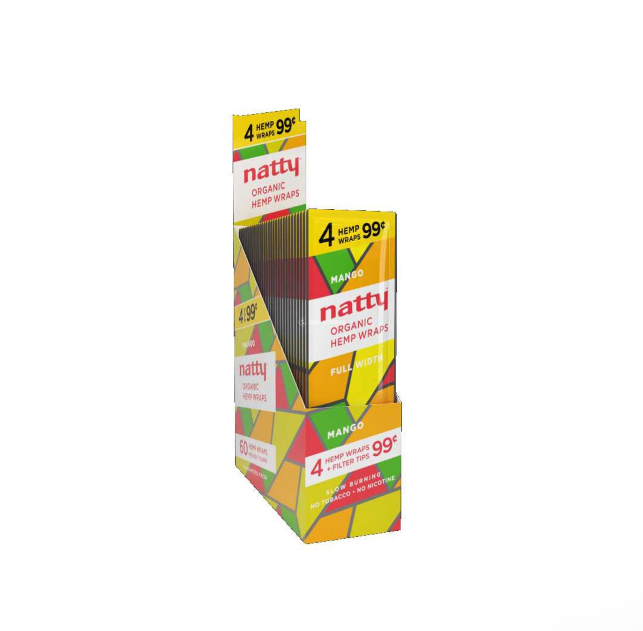 Natty Hemp Wraps 15ct - A1 WHOLESALE LLC