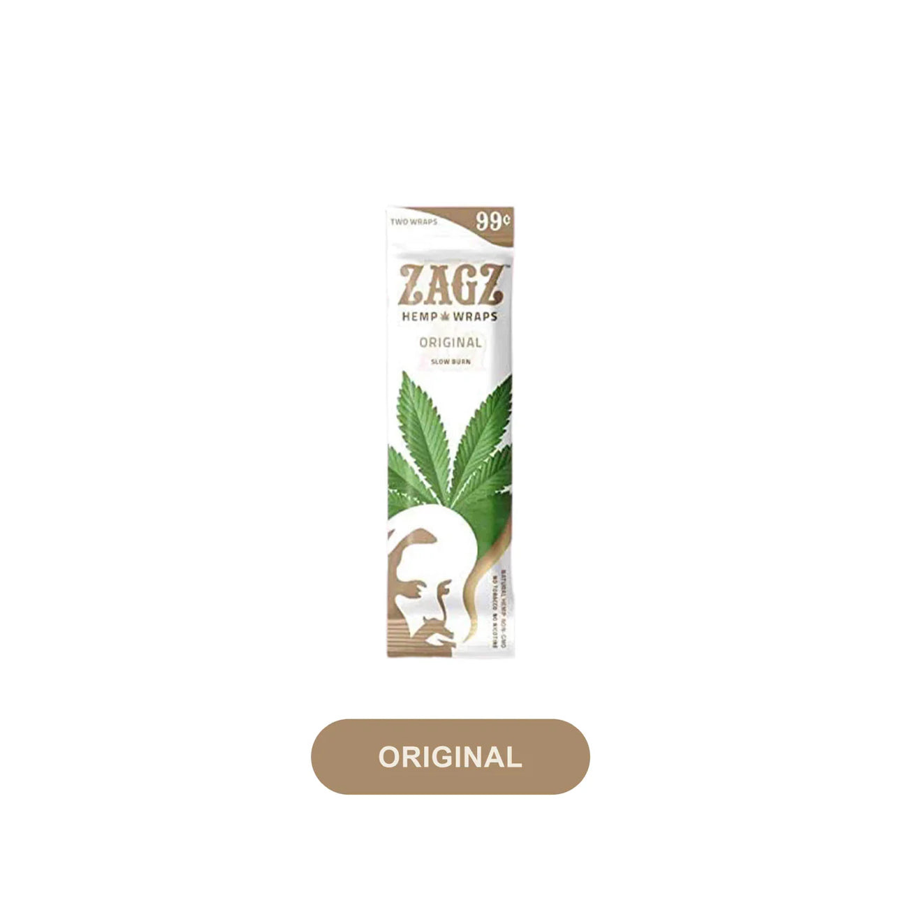 Zagz Hemp Wraps 2pk / 25ct - A1 WHOLESALE LLC