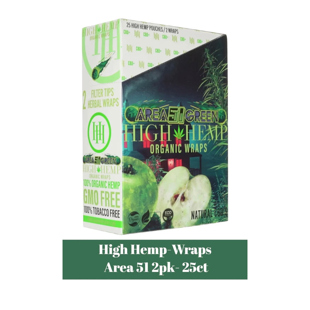 High Hemp Wraps 25ct - A1 WHOLESALE LLC