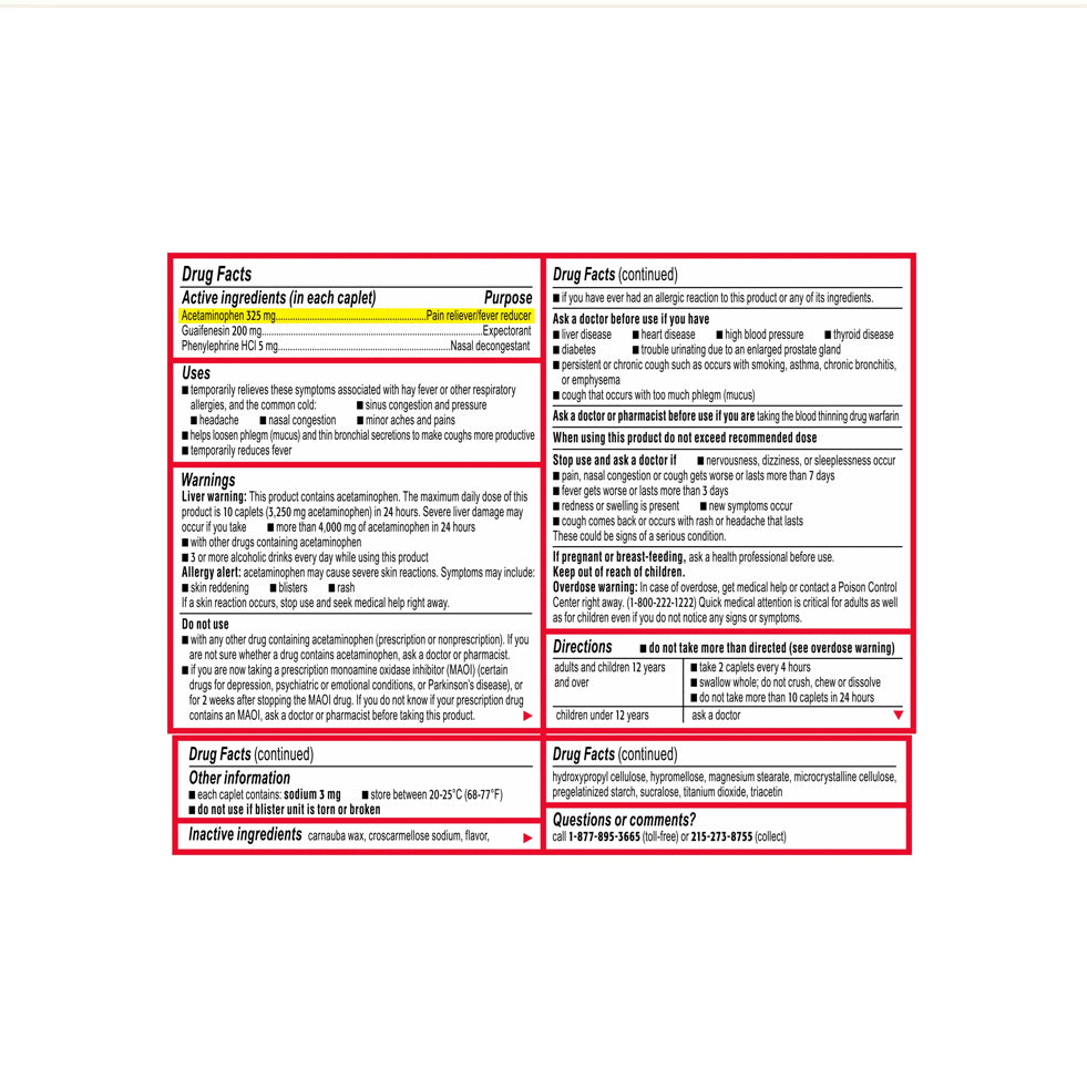TYLENOL Sinus Severe 25ct - A1 WHOLESALE LLC