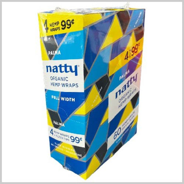 Natty Hemp Wraps 15ct - A1 WHOLESALE LLC