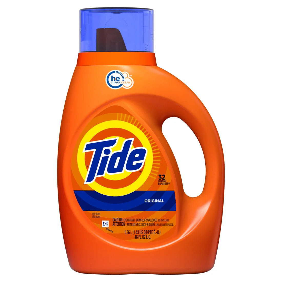 Tide Liquid 2x HE Original Laundry Detergent - 46oz/6pk - A1 WHOLESALE LLC