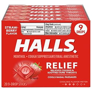 Halls Cough Drop 9pk- 12ct - A1 WHOLESALE LLC