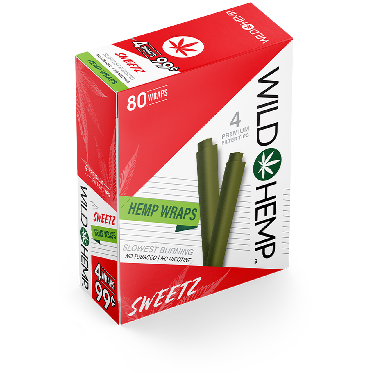 Wild Hemp Wraps 20ct 4 / $.99 - A1 WHOLESALE LLC