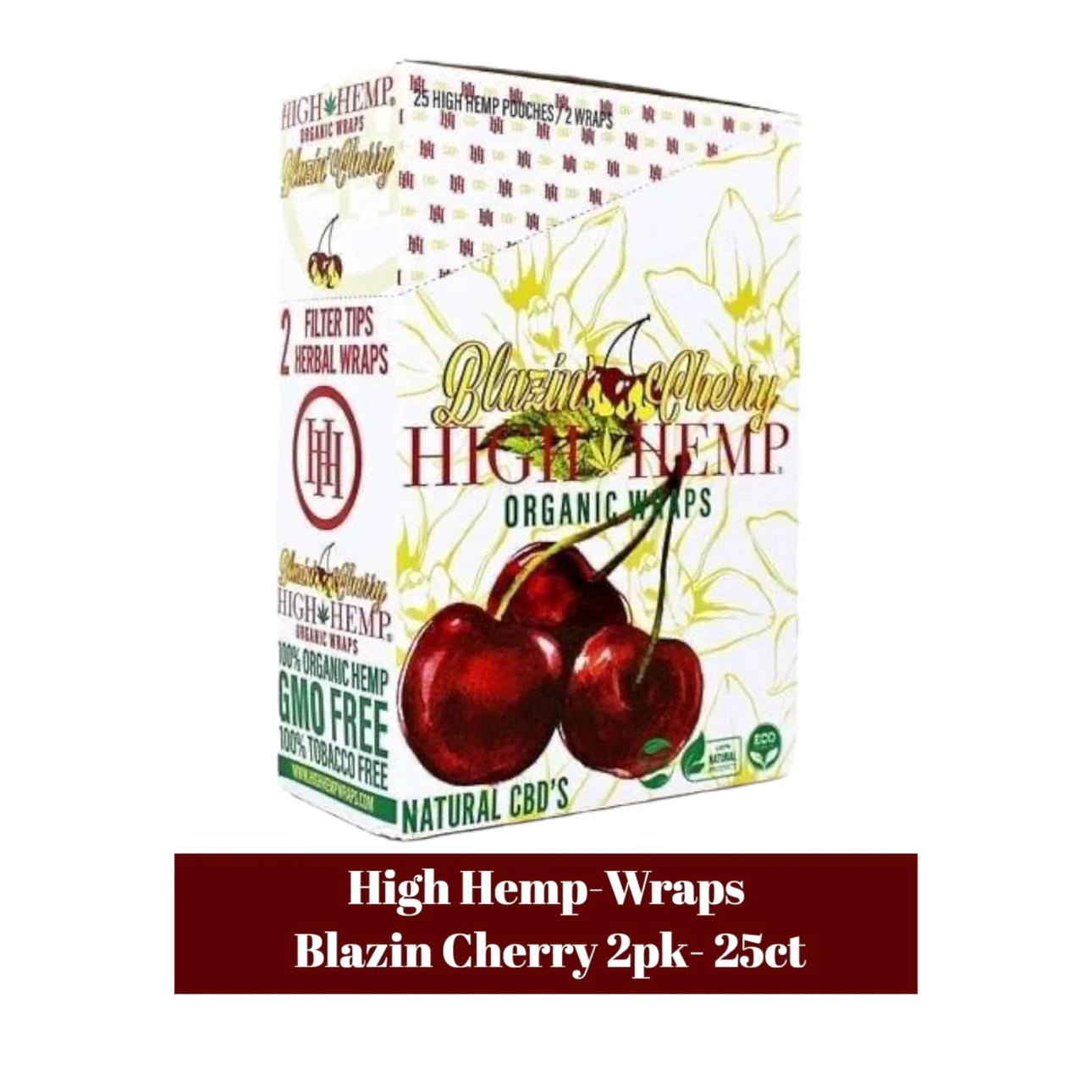 High Hemp Wraps 25ct - A1 WHOLESALE LLC