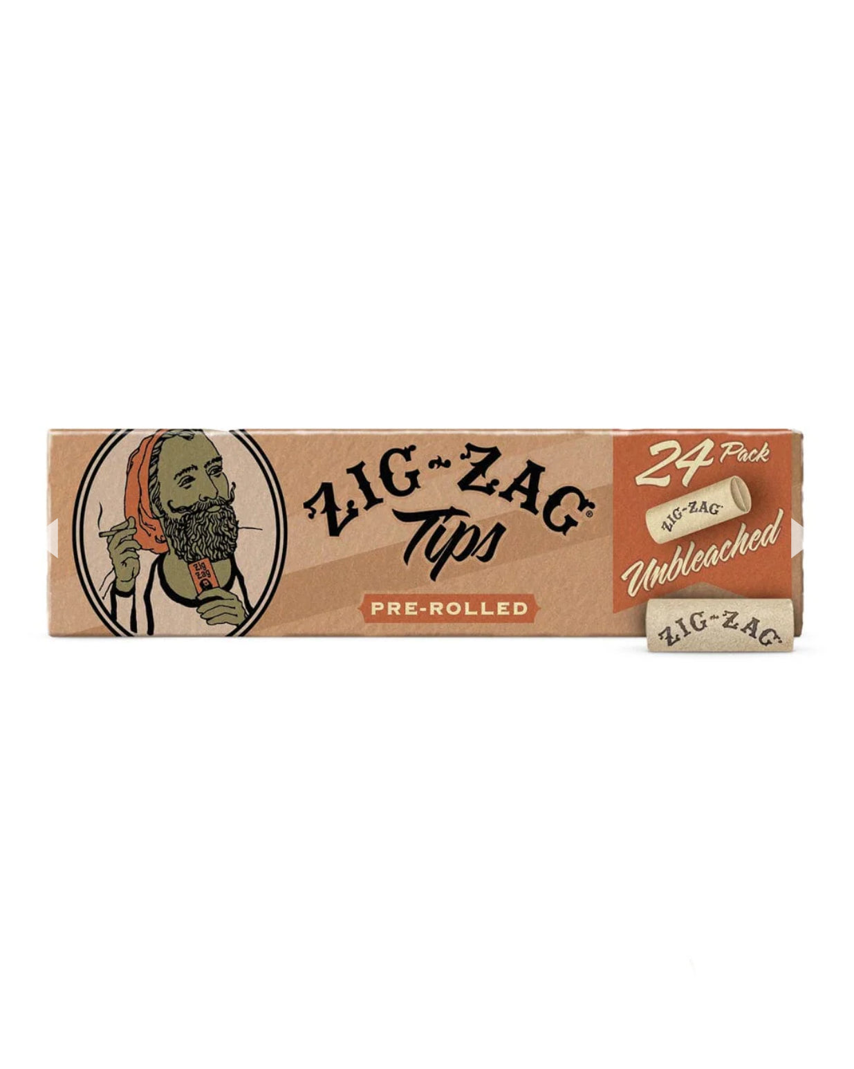 Zig Zag Pre Rolled Rolling Paper Tips 24 pack - A1 WHOLESALE LLC