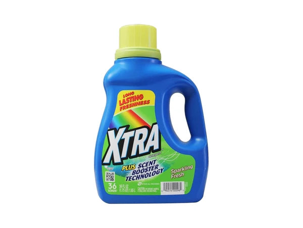 Xtra Liquid Laundry Detergent Plus Scent Booster - 56oz/6pk - A1 WHOLESALE LLC