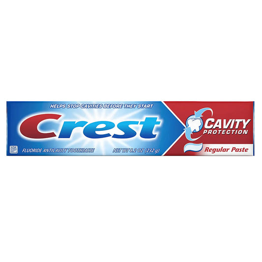 Crest Cavity Regular Toothpaste Tray - 4x8.2oz/10pk - A1 WHOLESALE LLC