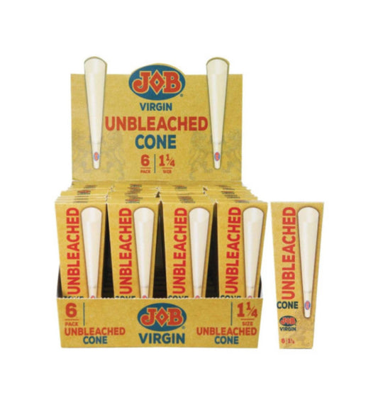 JOB CONE VIRGIN UNBLEACHED 11/4 6pk - A1 WHOLESALE LLC