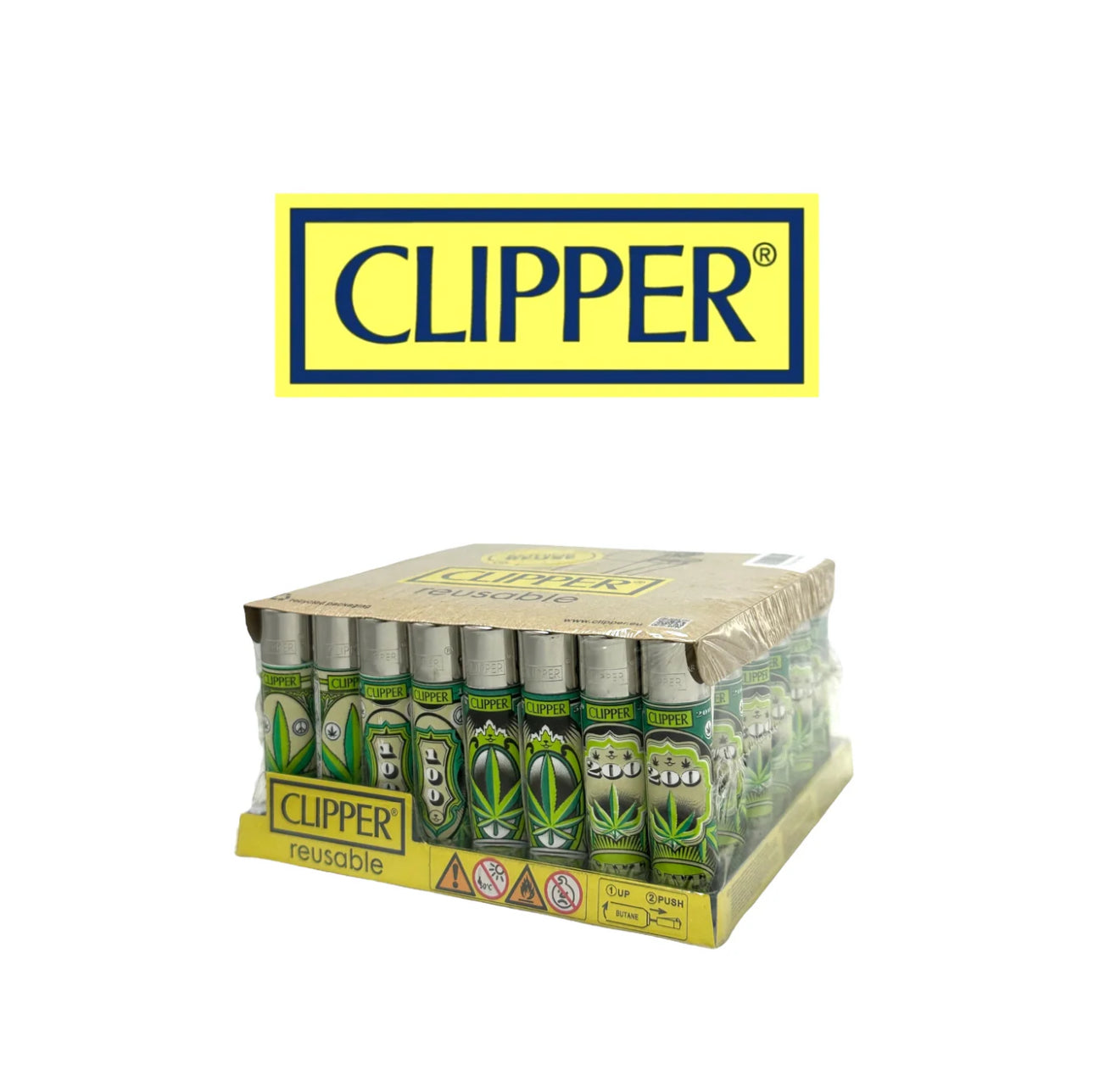 Clipper Lighter Dollar Leaves 48ct - A1 WHOLESALE LLC