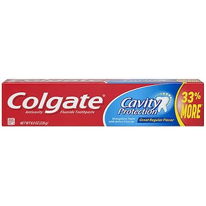 Colgate Toothpaste Regular - 8.0oz/12pk - A1 WHOLESALE LLC