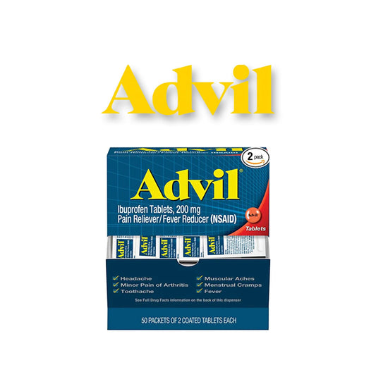 Advil Caps 2pk- 50ct - A1 WHOLESALE LLC