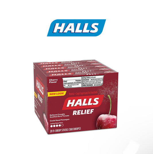 Halls Cough Drop 9pk- 12ct - A1 WHOLESALE LLC