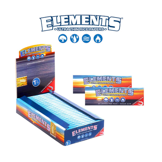 Elements Rolling Paper 1 1/4-25ct - A1 WHOLESALE LLC
