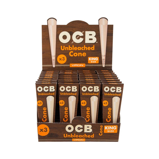 OCB Cones King 3pk- 32ct - A1 WHOLESALE LLC