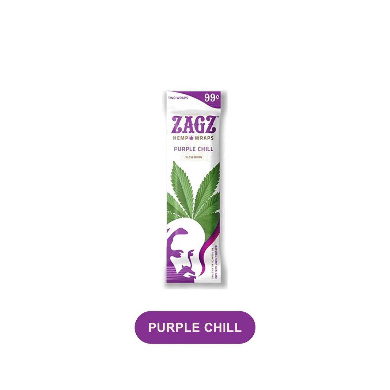Zagz Hemp Wraps 2pk / 25ct - A1 WHOLESALE LLC