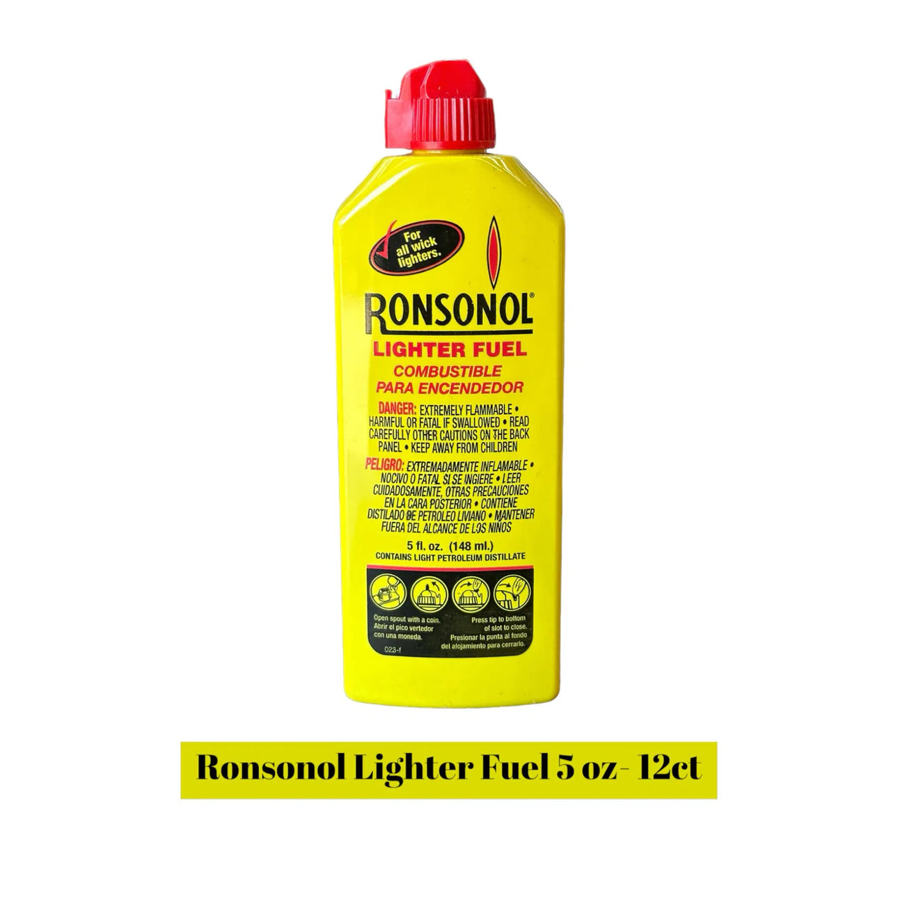 Ronsonol Lighter Fluid 5oz Can-12ct - A1 WHOLESALE LLC