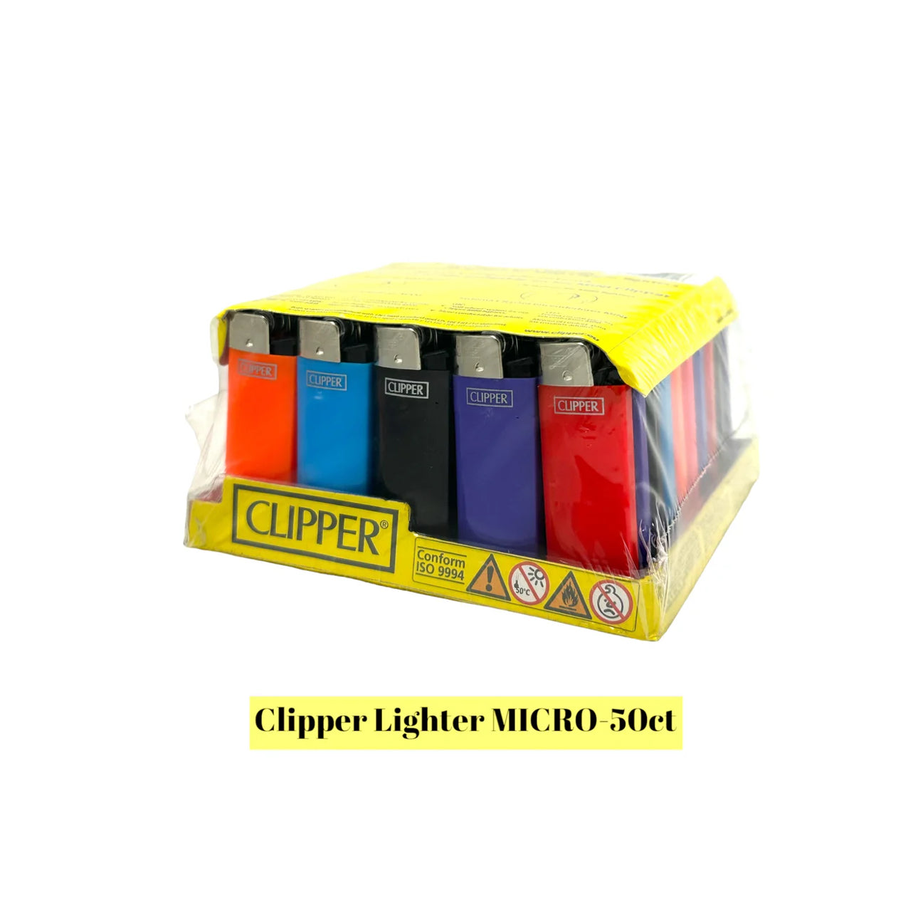 Clipper Lighters Micro Plain 50ct - A1 WHOLESALE LLC