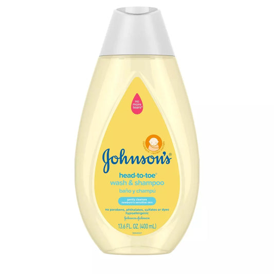 Johnson's Head-To-Toe Baby Wash and Shampoo - 8oz/6pk - A1 WHOLESALE LLC