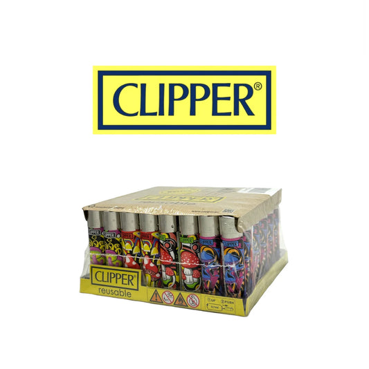 Clipper Lighter Mushroom 48ct - A1 WHOLESALE LLC