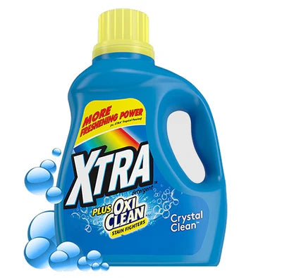Xtra Liquid Laundry Detergent Plus Oxi - 56oz/6pk - A1 WHOLESALE LLC