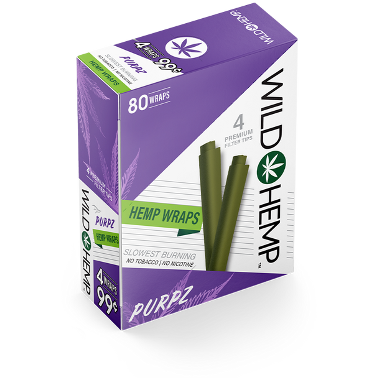 Wild Hemp Wraps 20ct 4 / $.99 - A1 WHOLESALE LLC
