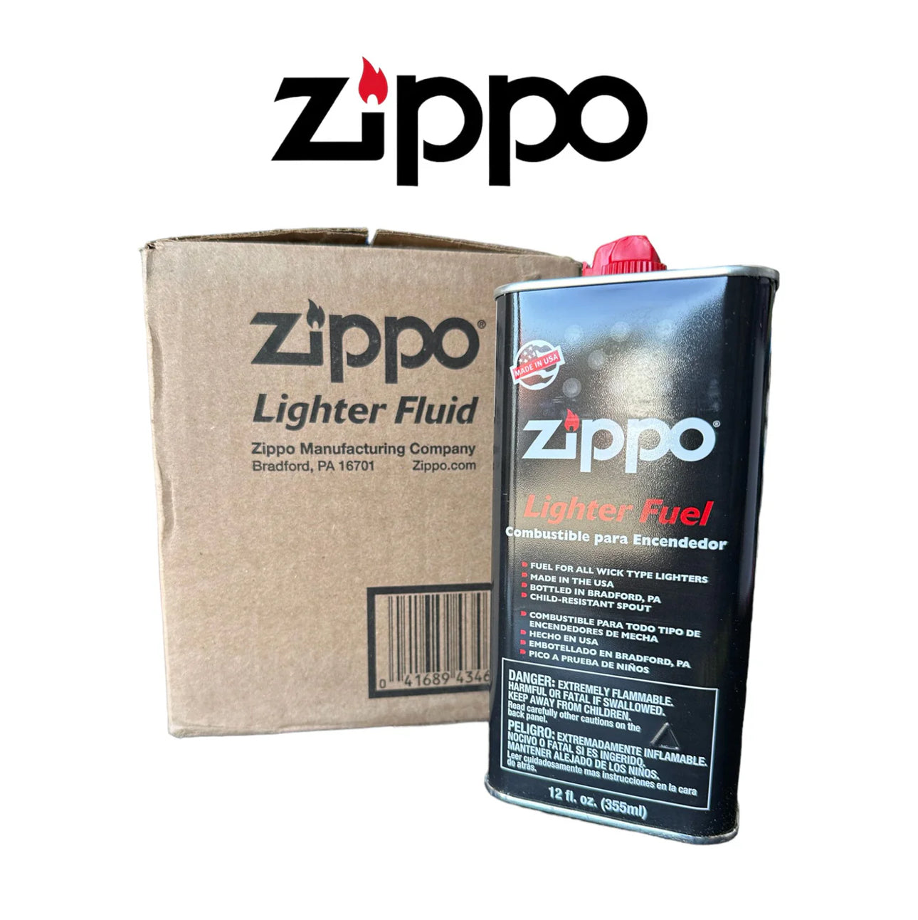 Zippo Lighter Fluid 12oz-12ct - A1 WHOLESALE LLC
