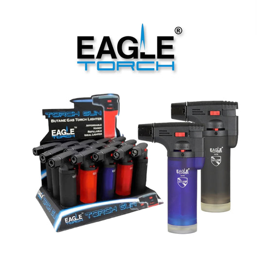 Eagle Torch PT101U Gun Lighter Display 15ct - A1 WHOLESALE LLC