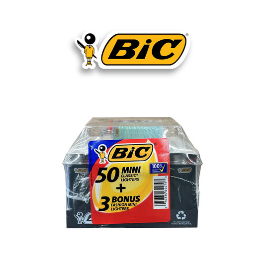 Bic Lighter mini 50ct - A1 WHOLESALE LLC