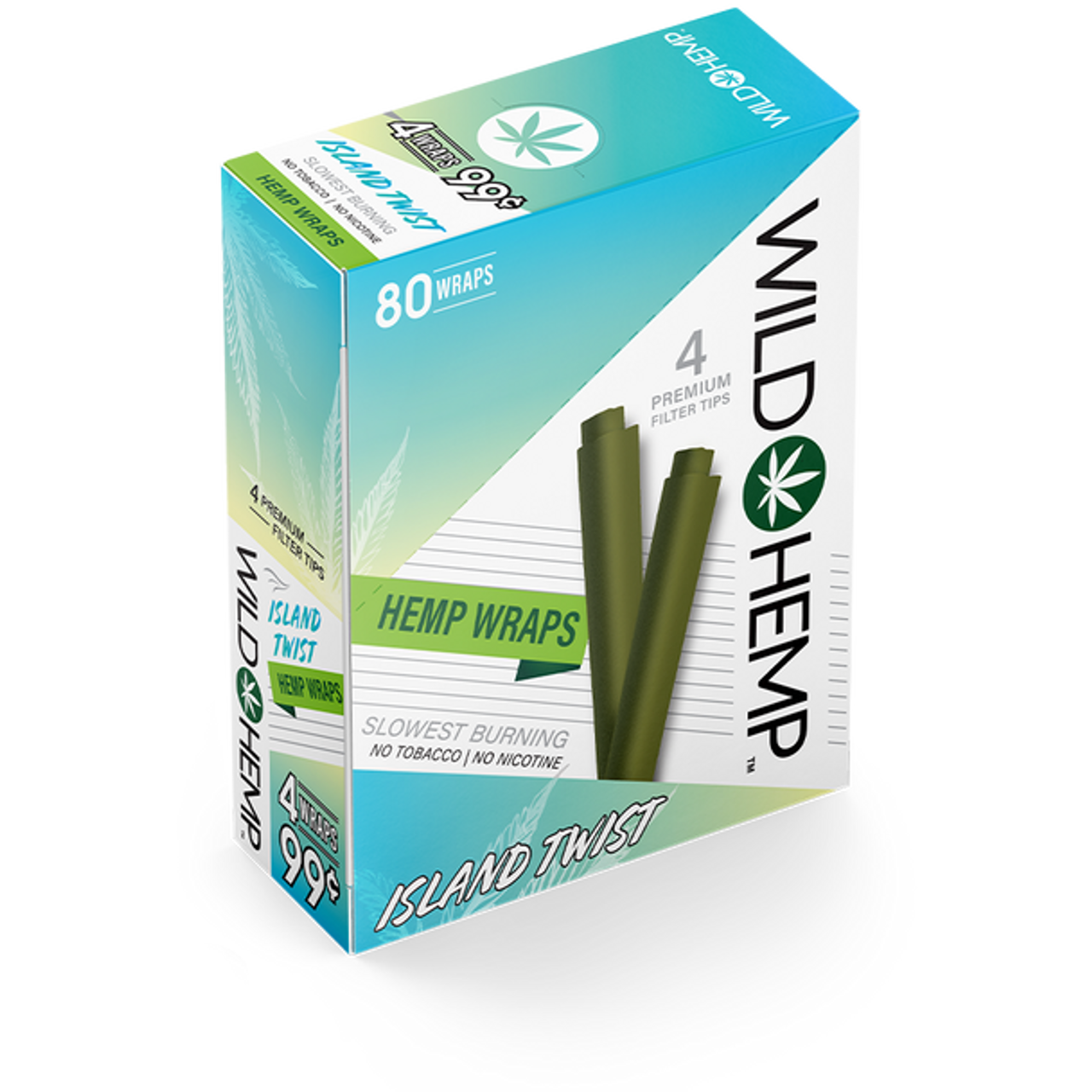 Wild Hemp Wraps 20ct 4 / $.99 - A1 WHOLESALE LLC