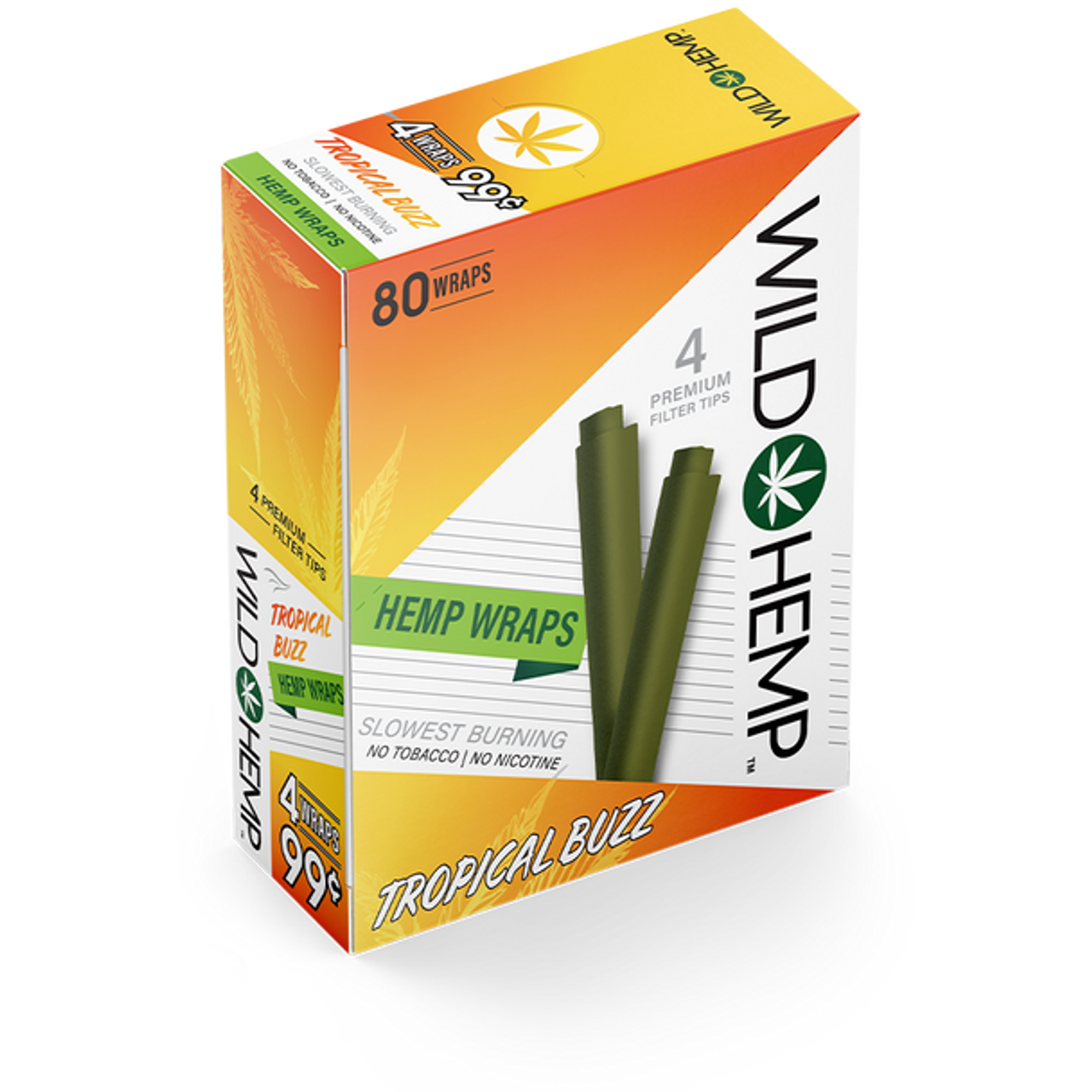 Wild Hemp Wraps 20ct 4 / $.99 - A1 WHOLESALE LLC
