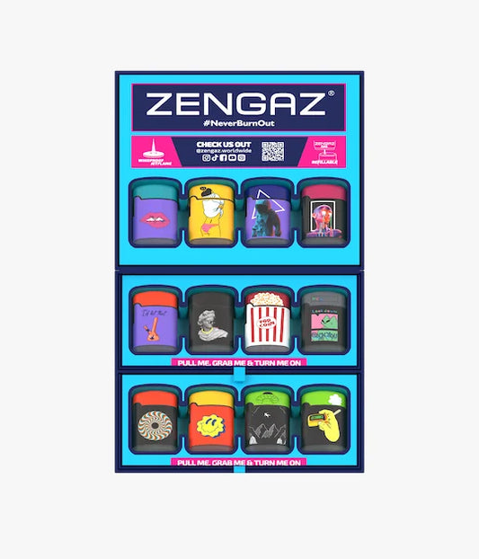 Zenga Torch Lighter Display 48ct - A1 WHOLESALE LLC