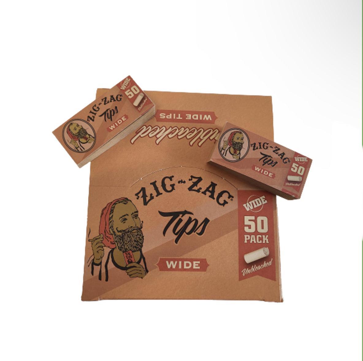 Zig Zag Original Tips 50ct - A1 WHOLESALE LLC