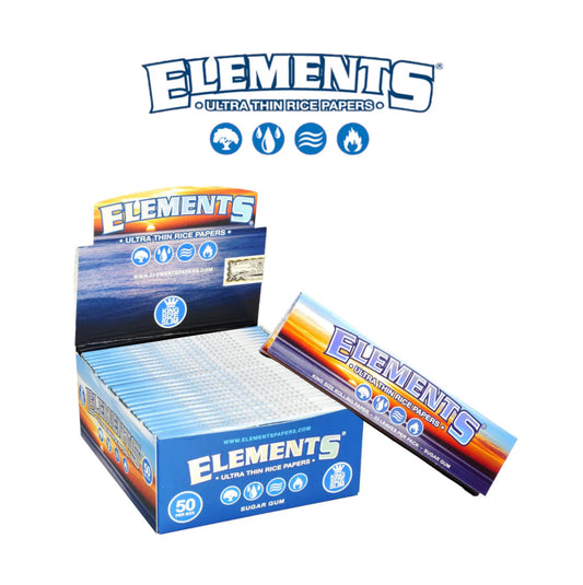 Elements Rolling Paper King Slim 50ct - A1 WHOLESALE LLC