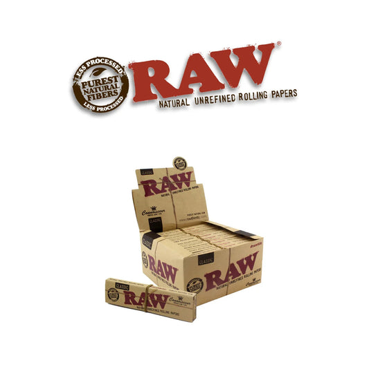 Raw Classic Connoisseur King Size Papers+Tips-24ct - A1 WHOLESALE LLC