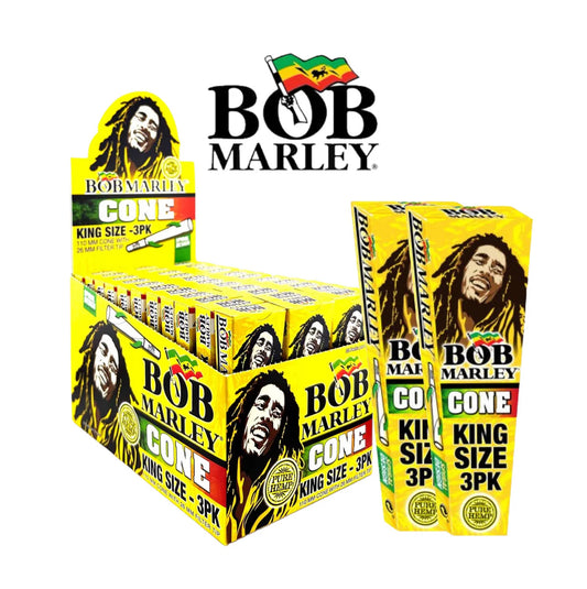 Bob Marley Cones King 3pk-33ct - A1 WHOLESALE LLC